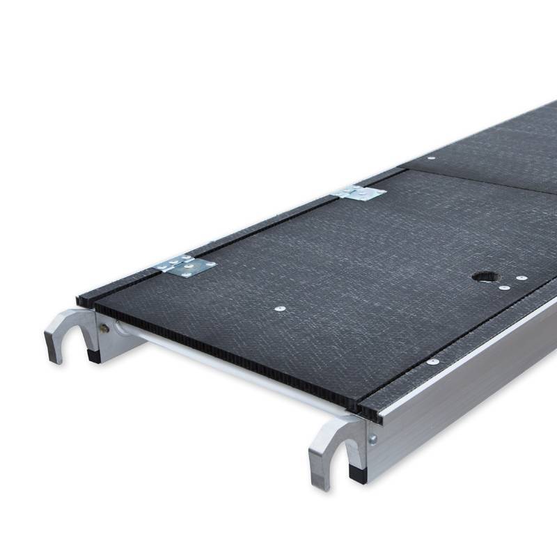 Opblazen Het formulier India Carbon deck (lichtgewicht) platform met luik 400cm - Rolsteiger Kopen